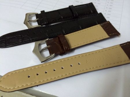 22mm Patek Philippe Leather watch Band Replica Watch Straps